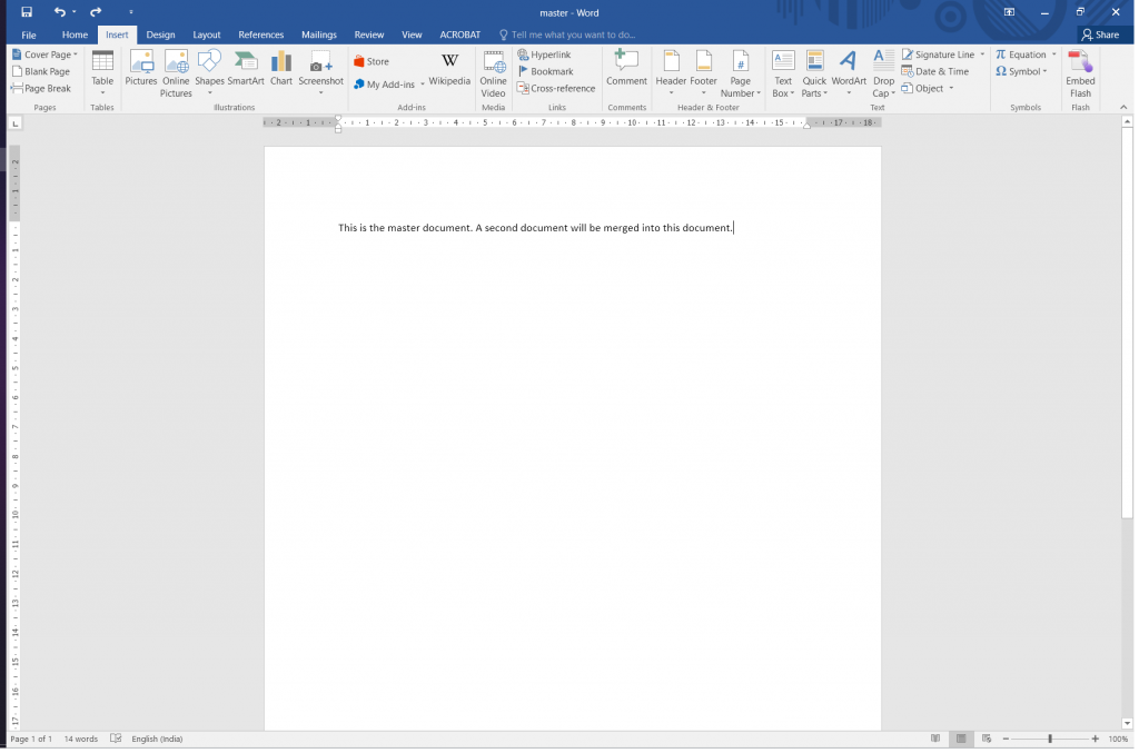 How To Combine And Merge Two Word Documents - Master